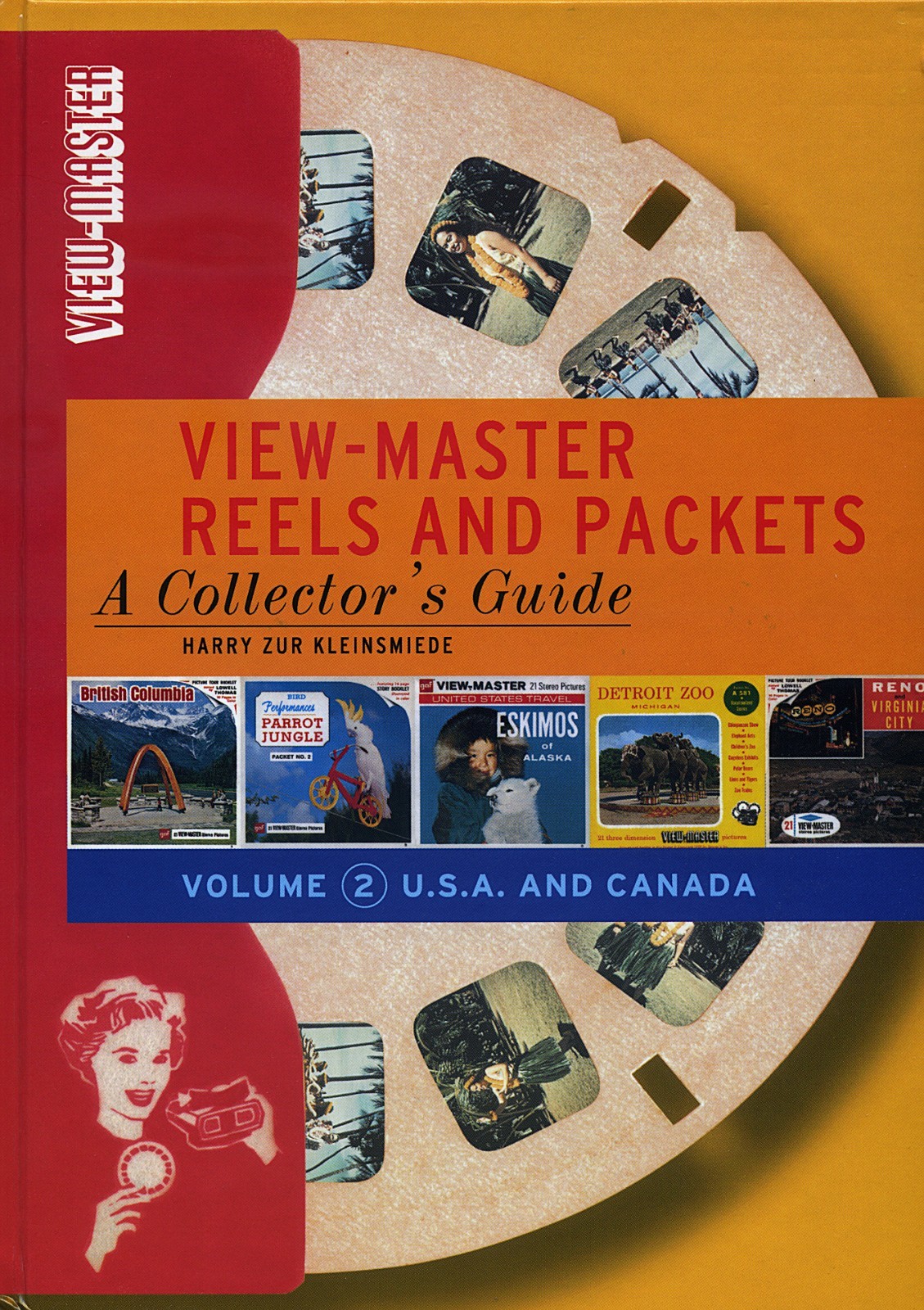 View-Master Book Vol 2 Reels and Packets USA and CANADA by Harry zur Kleinsmiede