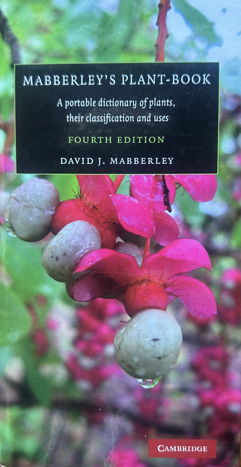 Mabberley’s Plant-Book – David Mabberley (2017, Hardcover) 4th Ed. FREE SHIPPING