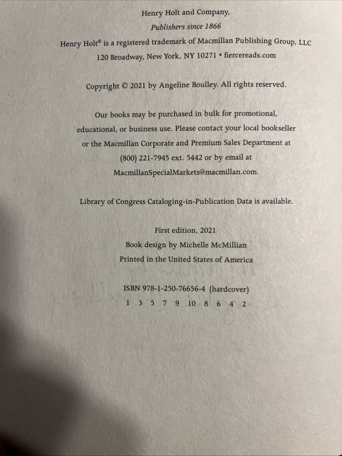 Firekeeper’s Daughter Angeline Boulley Signed 1st Edition Hardcover Reese’s BC