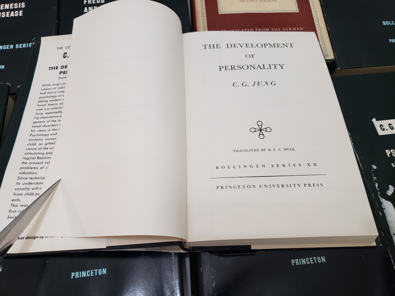 Collected Works of C.G. Jung – Partial Vintage Set Volumes 2 thru 17 — READ
