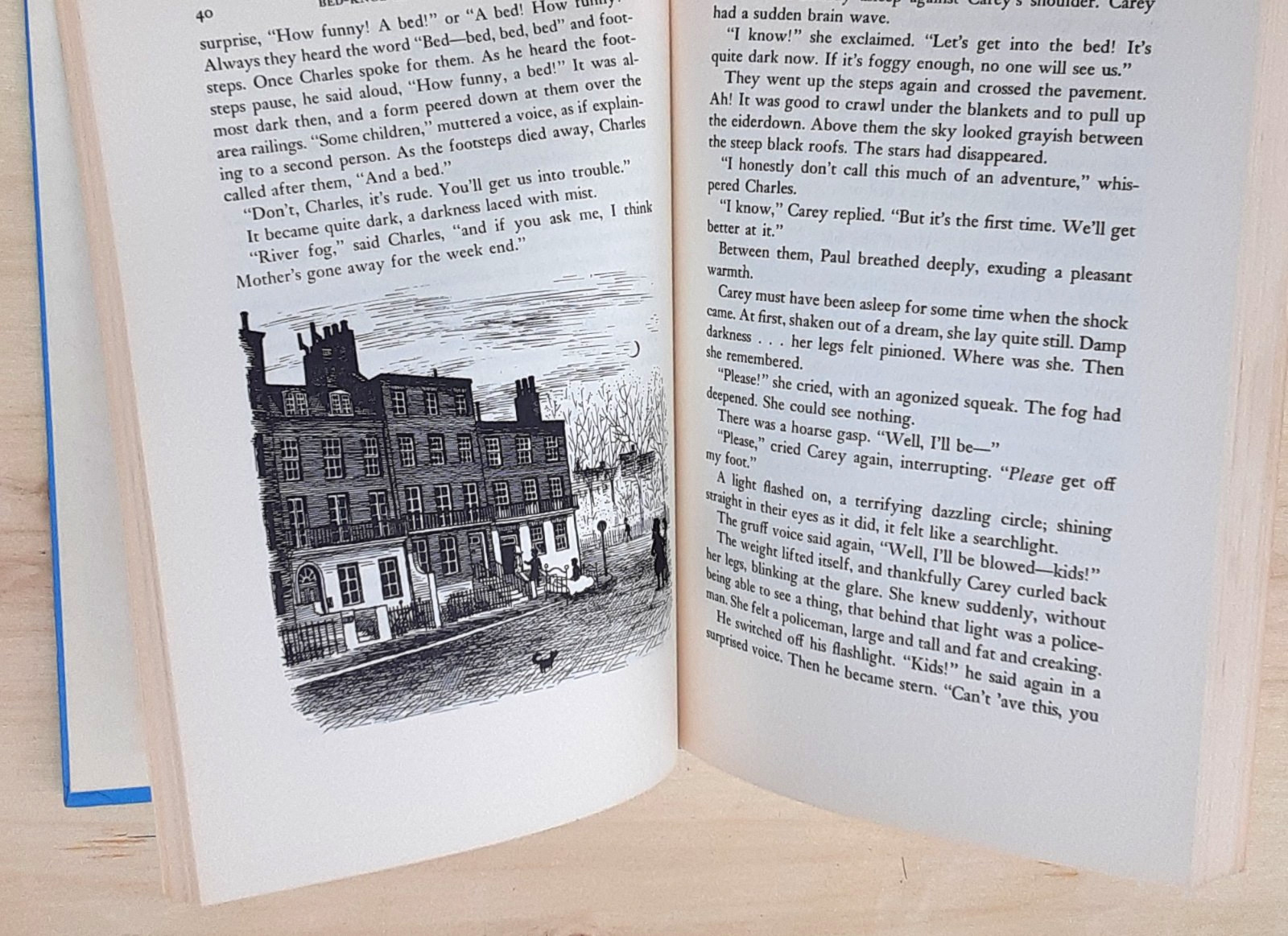 Bed-Knob and Broomstick by Mary Norton 1971 illustrated by E. Blegvad Hardcover