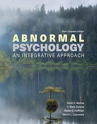 Abnormal Psychology: An Integrative Approach – hardcover David H. Barlow|Ste…