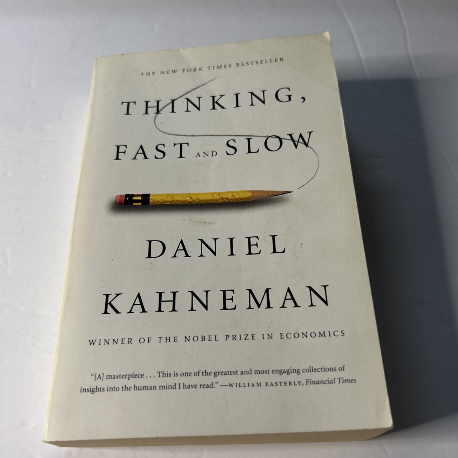 Thinking, Fast and Slow – Paperback By Kahneman, Daniel – Very GOOD No Writing