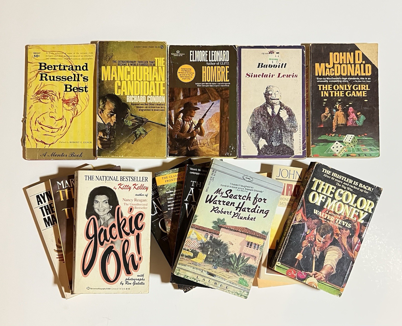 Vintage Paperbacks 50s 60s 70s 80s – Lot of 15 Pocket Book Mixed Authors