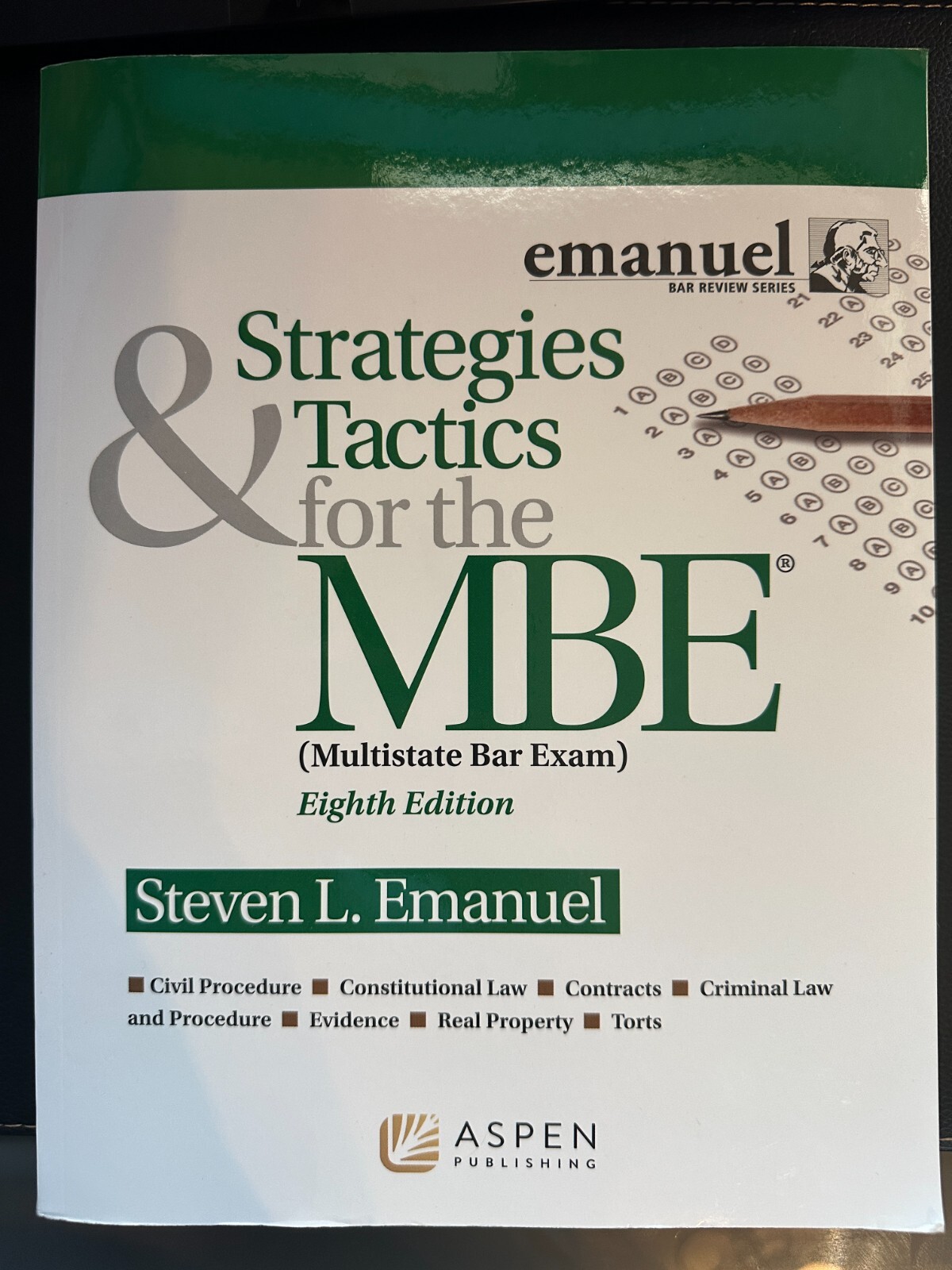 Bar Review Ser.: Strategies and Tactics® for the Mbe® : Multistate Bar Exam…