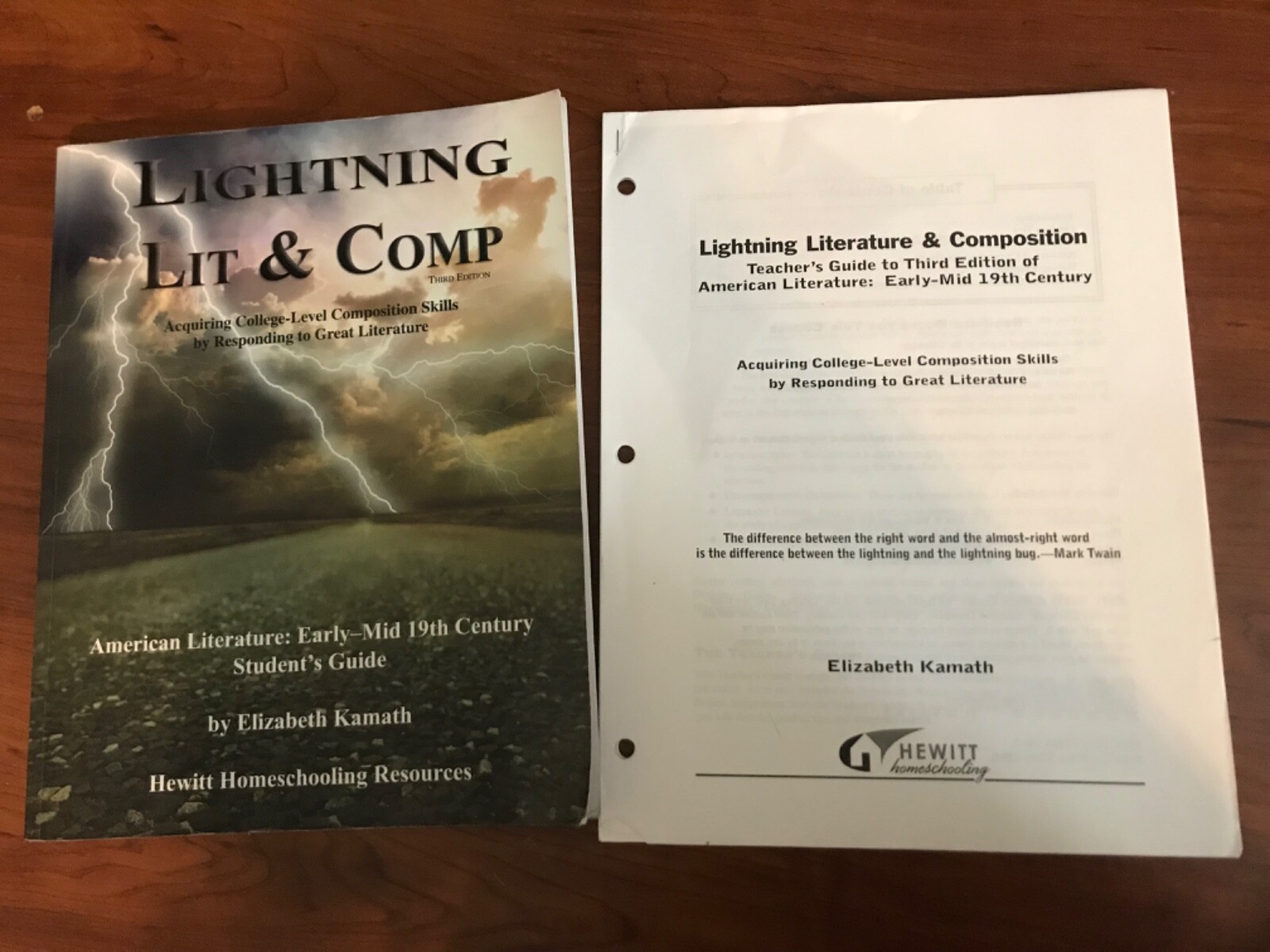 Lightning Literature & Composition American Literature: Early-Mid 19th Century