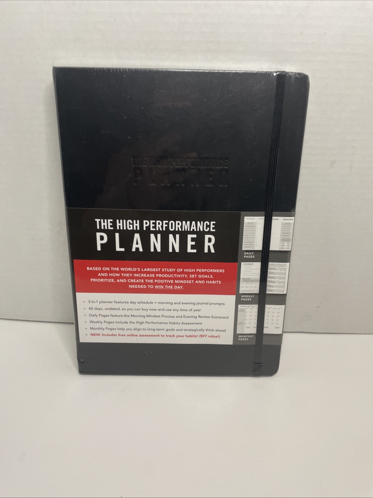High Performance Planner by Brendon Burchard Daily/Weekly/Monthly Brand New Seal