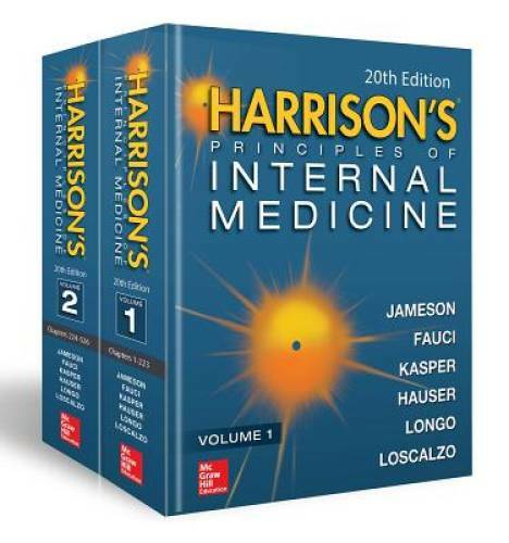 1-2: Harrison’s Principles of Internal Medicine, Twentieth Edition (Vol.1 – GOOD