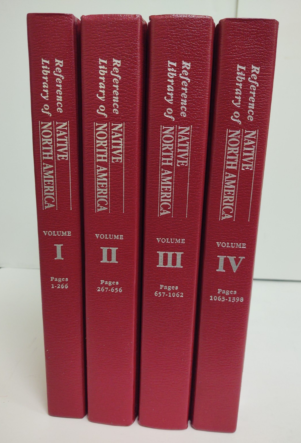 Reference Library of Native North America Volumes 1-4