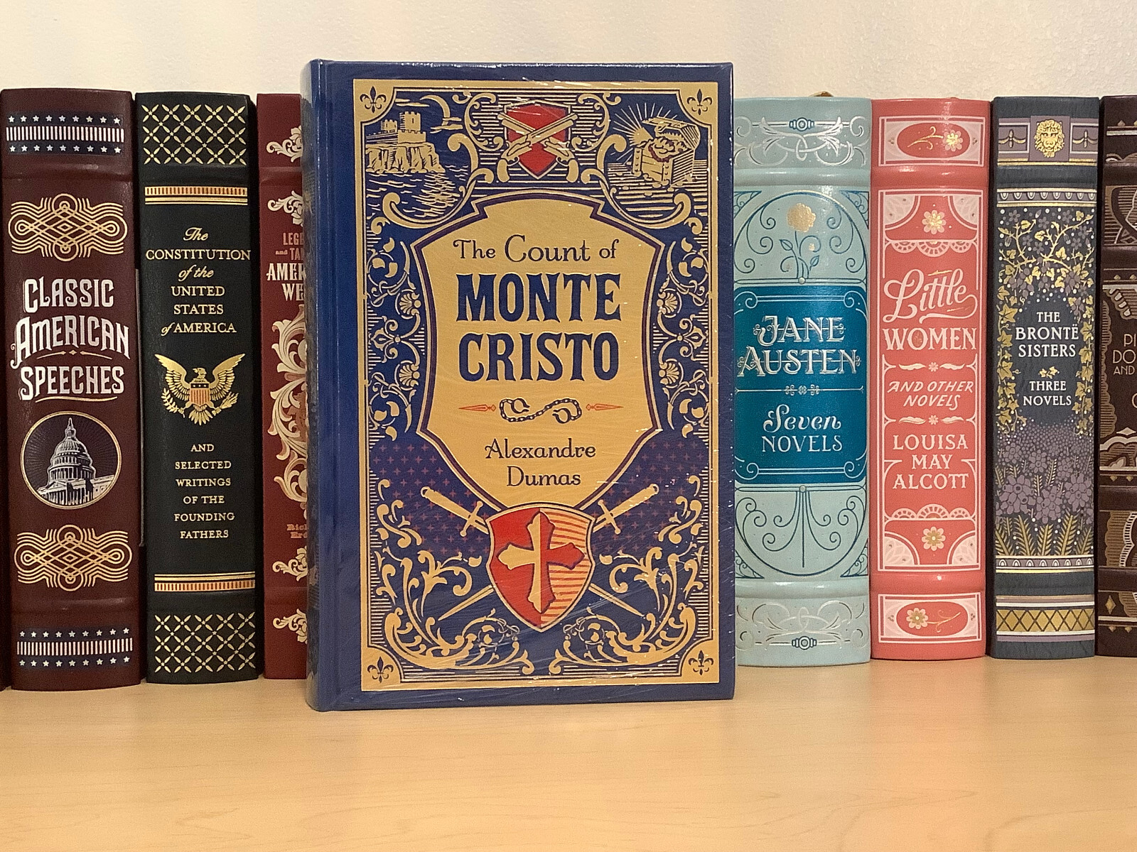 The Count of Monte Cristo by Alexandre Dumas – leatherbound – sealed