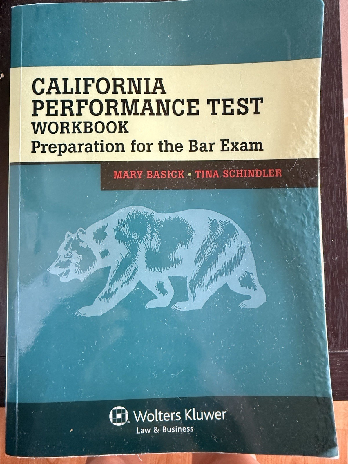 Bar Review: California Performance Test Workbook : Preparation for the Bar