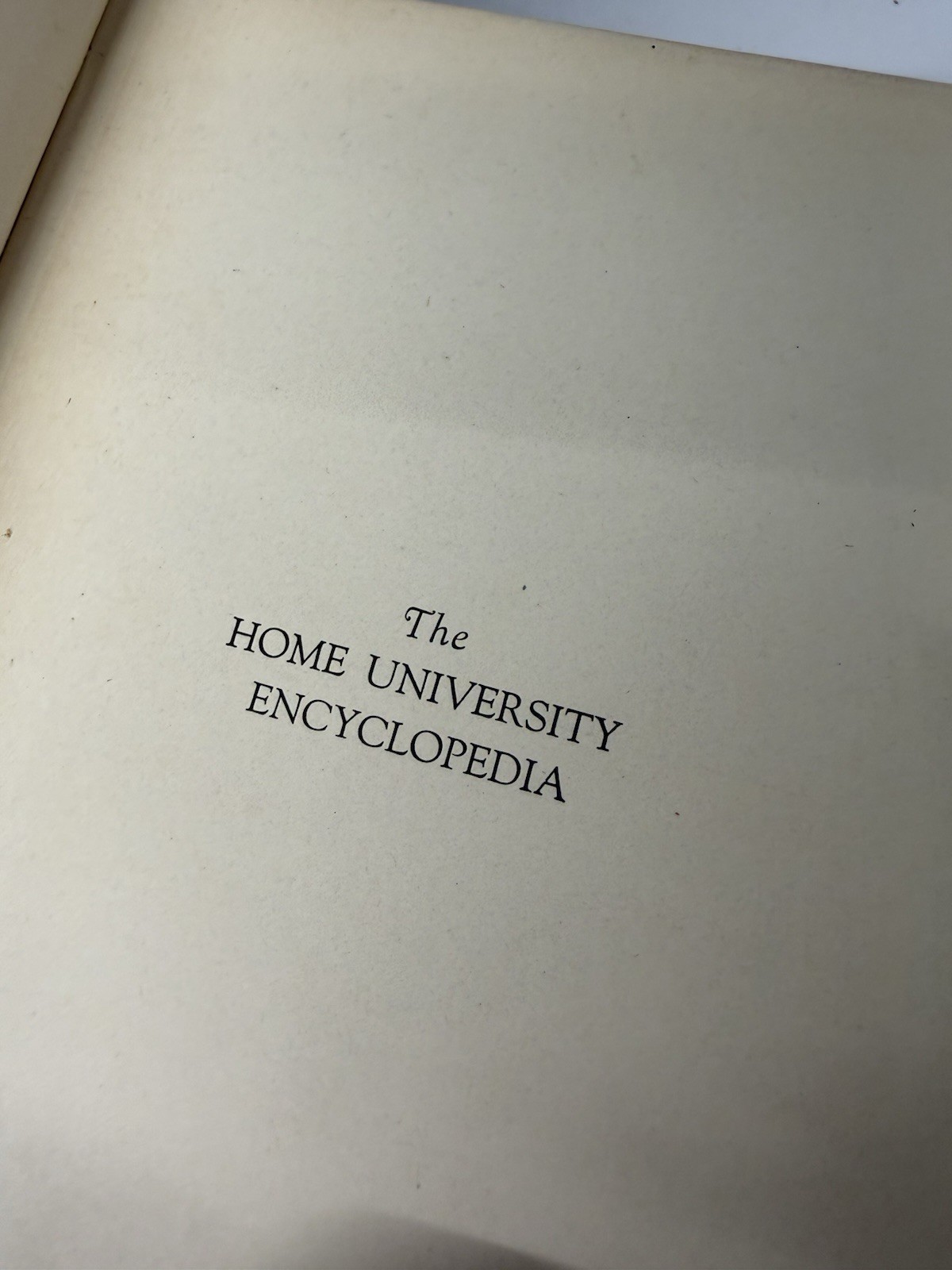 RARE Vintage 15 Volume Set Of The Home University Encyclopedia By C Ralph Taylor