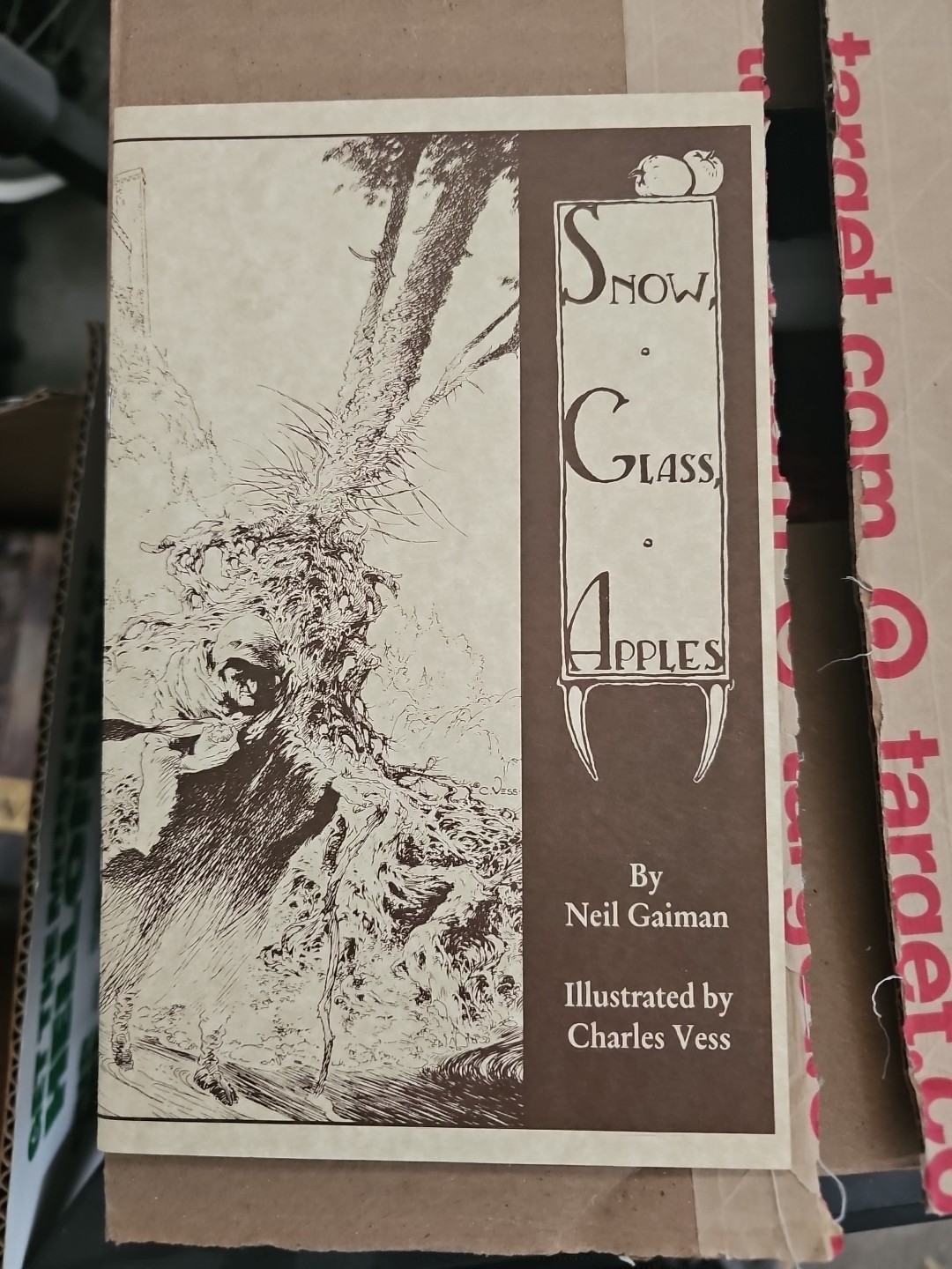 Neil Gaiman SNOW GLASS APPLES Charles Vess LIMITED EDITION DreamHaven Books/ VG+