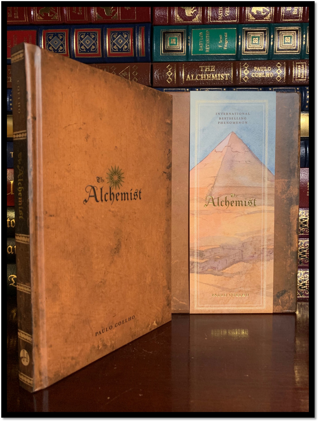 The Alchemist Gift Edition by Paulo Coelho Deluxe Slipcased Illustrated Hardback