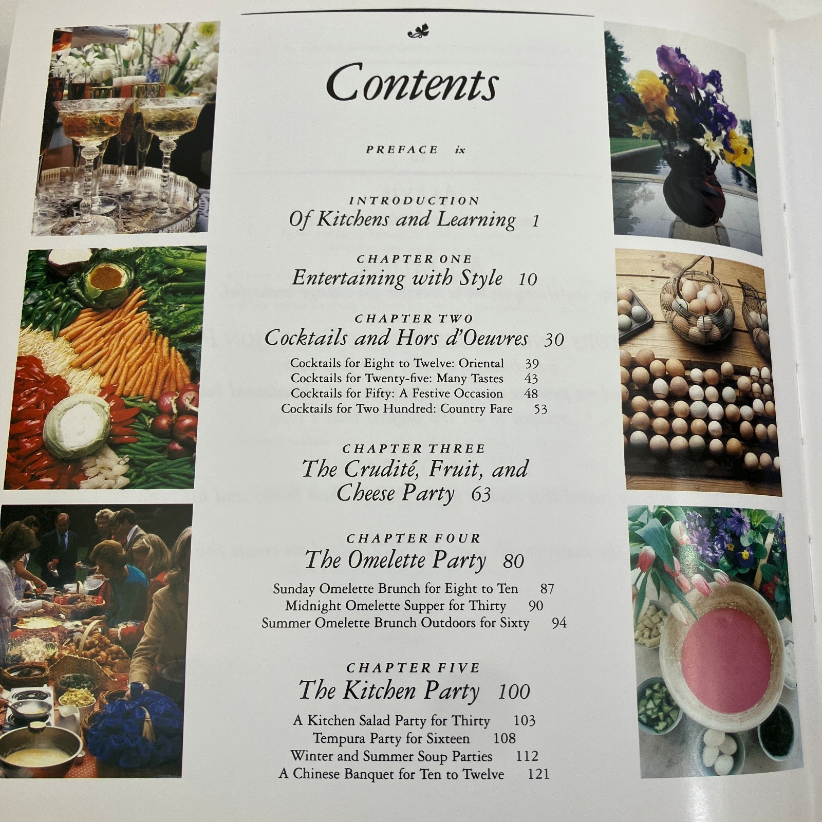 Entertaining Martha Stewart 1998 Paperback Clarkson Potter Publishers 4th Print