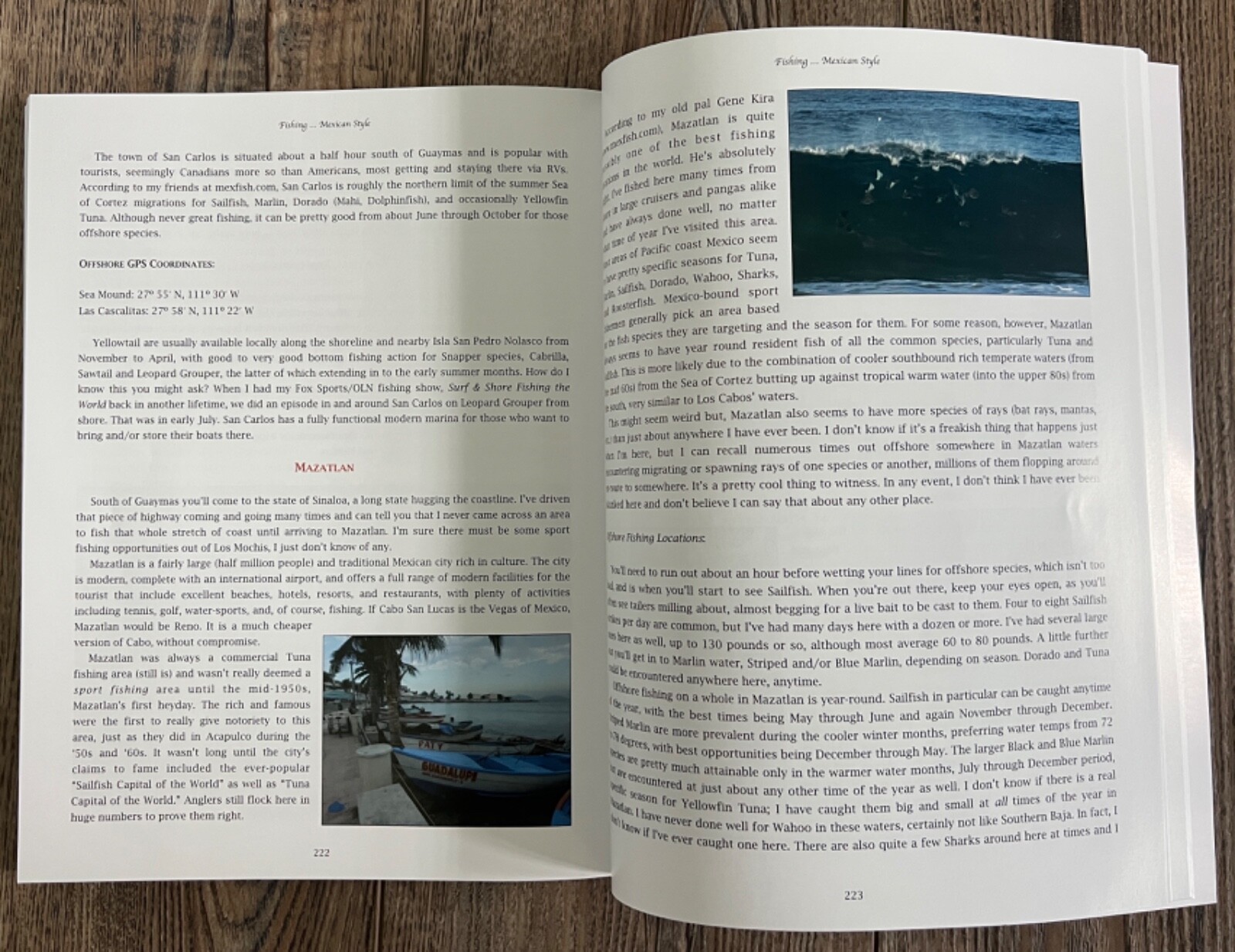 “FISHING … MEXICAN STYLE” by Jeff Klassen 270 Pages Softcover/Hardcover Mexico