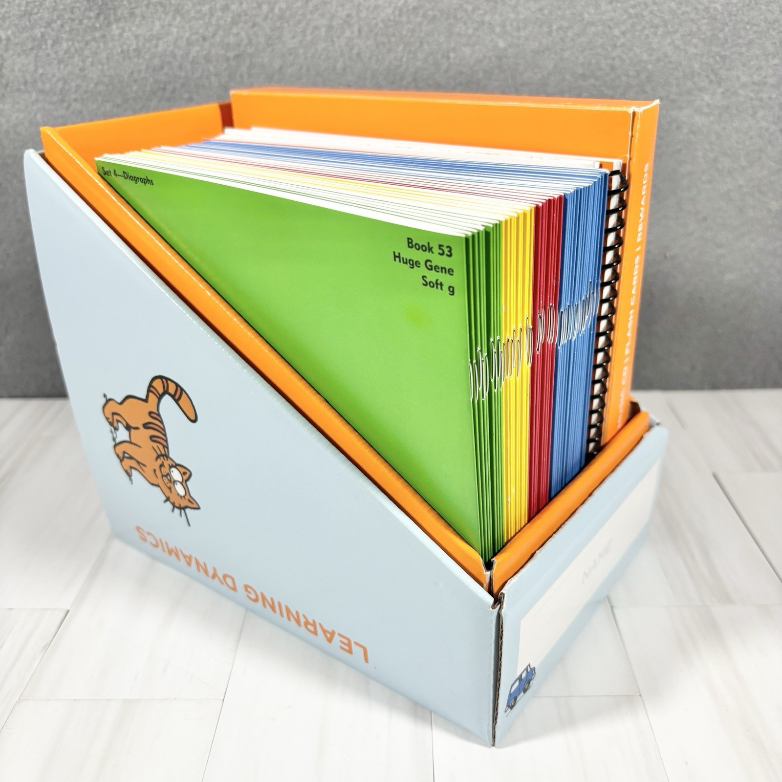 Learning Dynamics Reading System Homeschool Pre-K Complete CD Flash Cards Manual