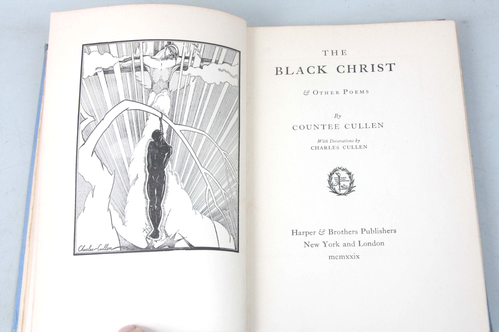 The Black Christ & Other Poems 1929 Countee Cullen 1st Poetry Harlem Renaissance