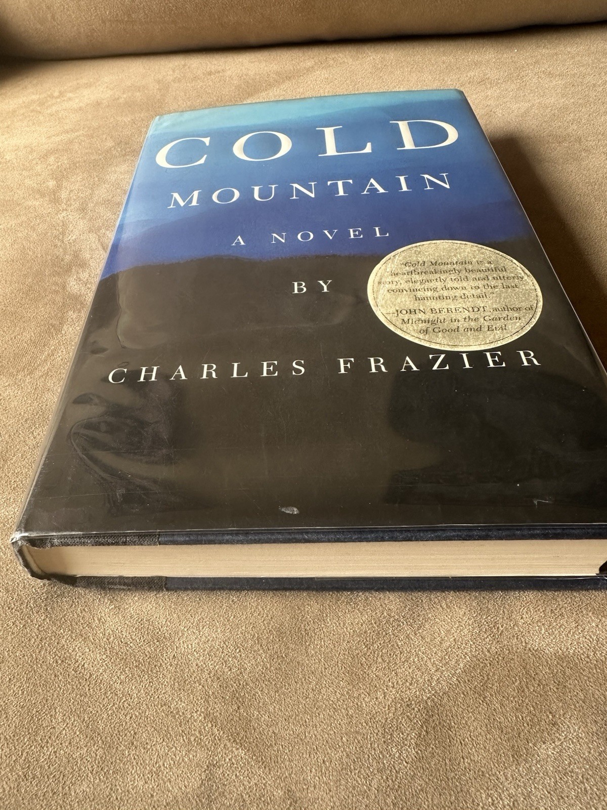 Cold Mountain Charles Frazier 1997 True 1st Edition & Print HC DJ Atlantic Press