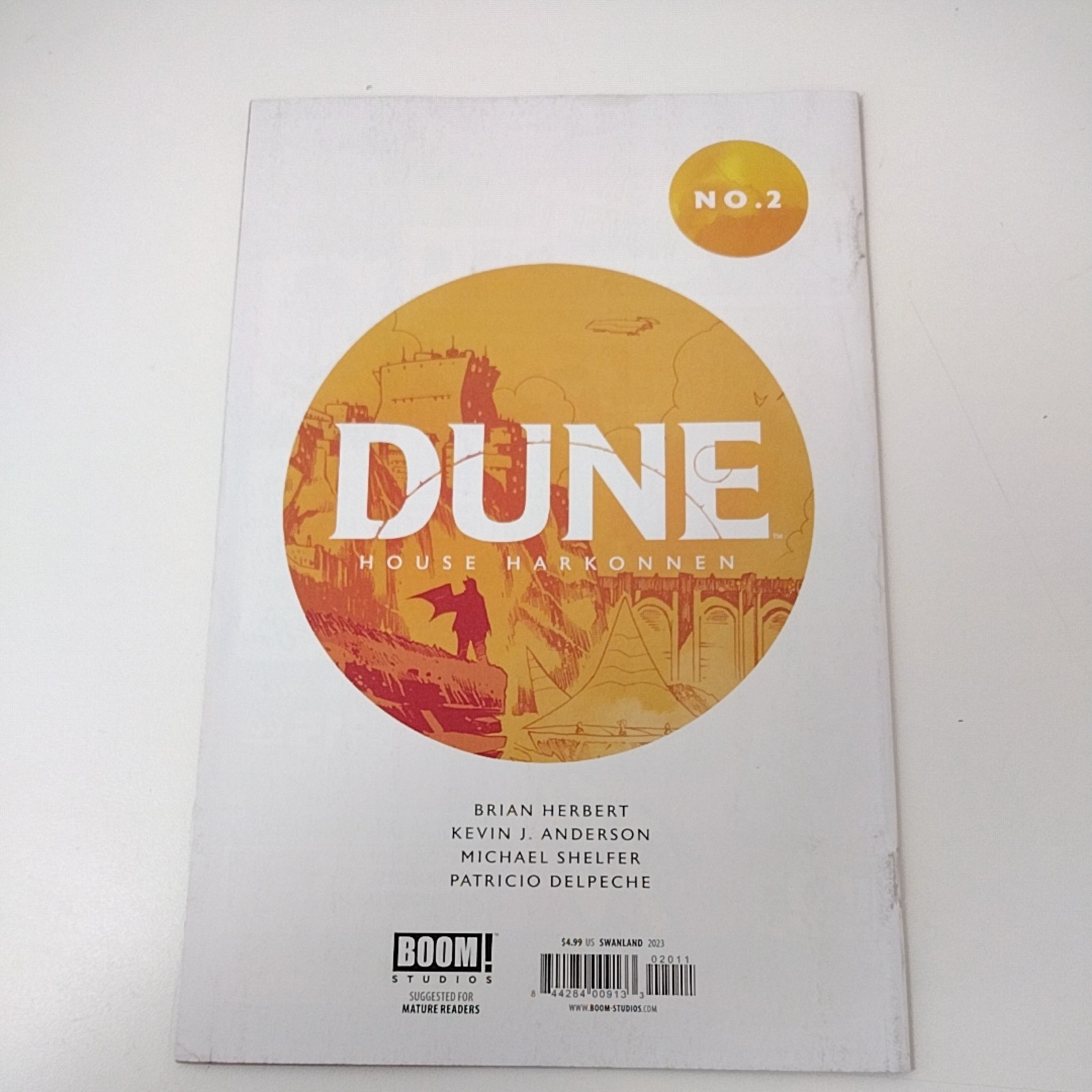 Dune House Harkonnen #2 Boom Studios 2023 Sci-Fi Comic Brian Herbert Softcover B