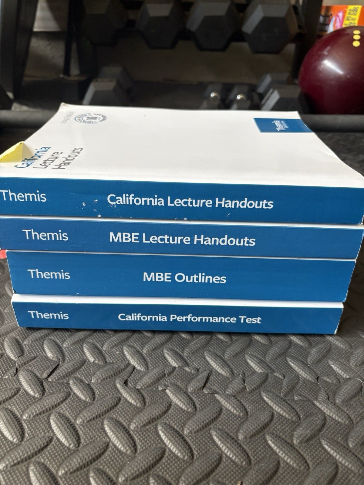 2019 Themis CALIFORNIA Bar Exam Review Prep Set of 4 Books Preowned