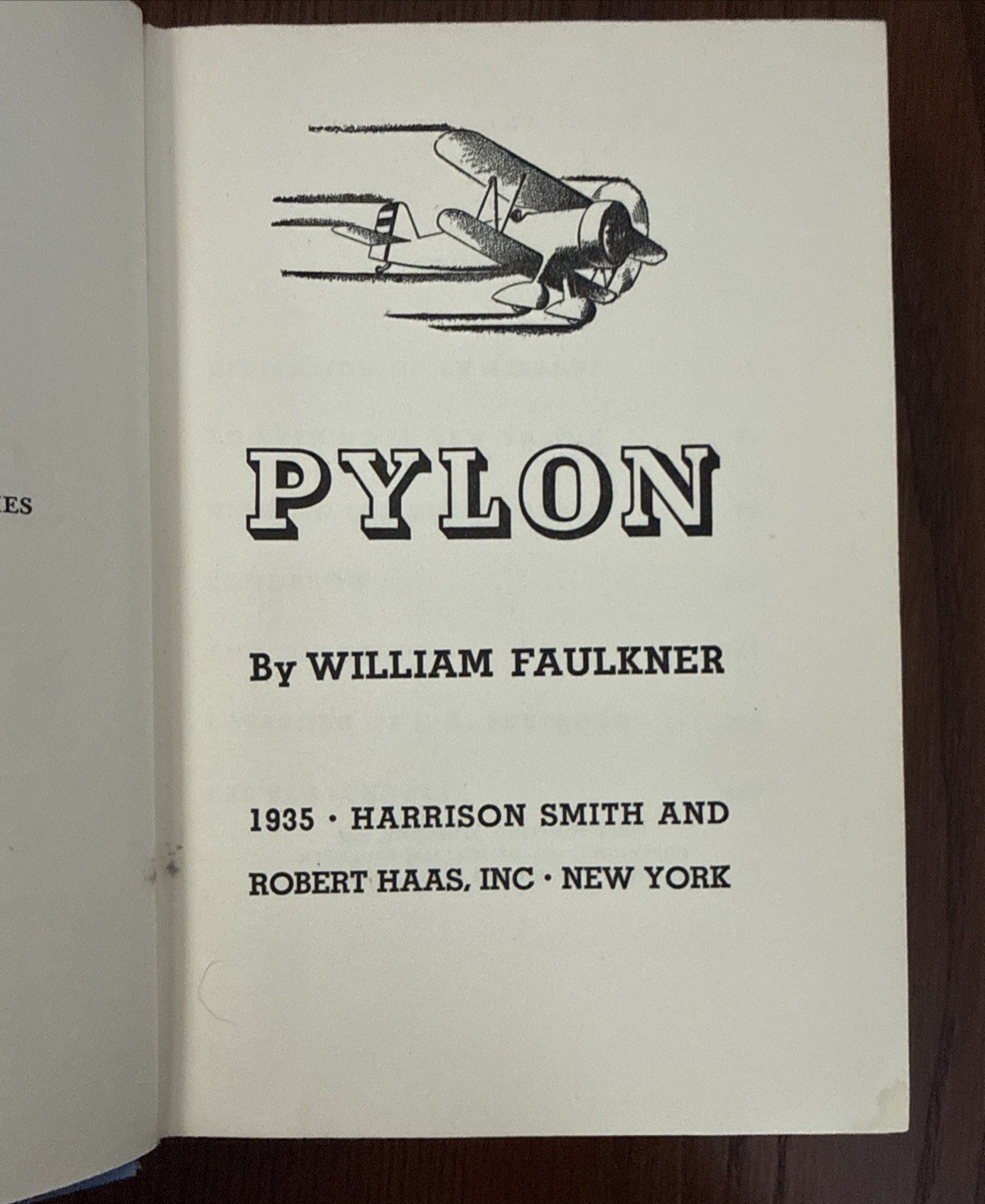 Pylon Faulkner 1935 1st Ed 1st Print Limited Ed W/DJ Advanced Copy RARE See Desc