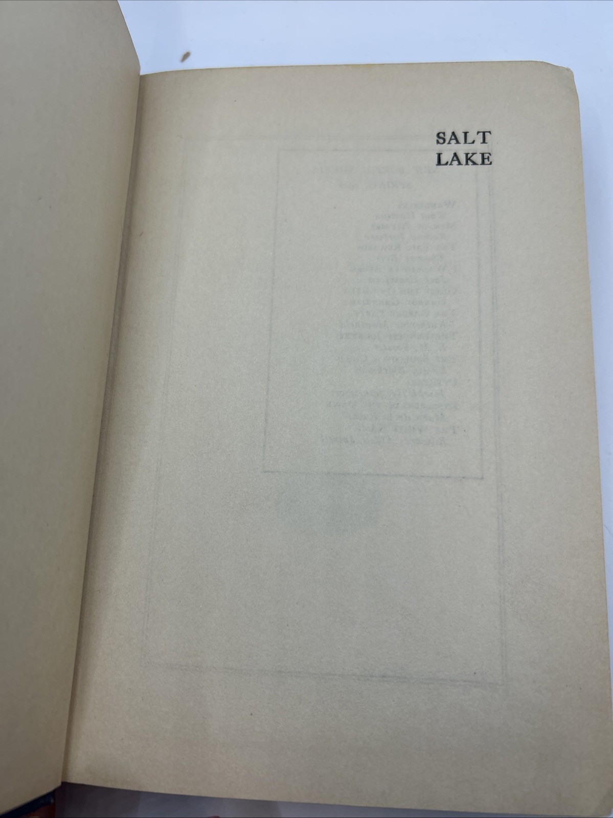 Antique 1922 Salt Lake Pierre Benoit Alfred A Knopf Hardcover Novel Book