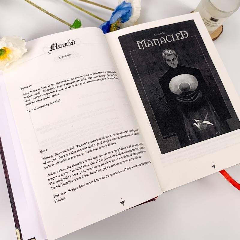 Manacled: Dramione Fanfiction Book, Special Edition – 3in1,Hardcover