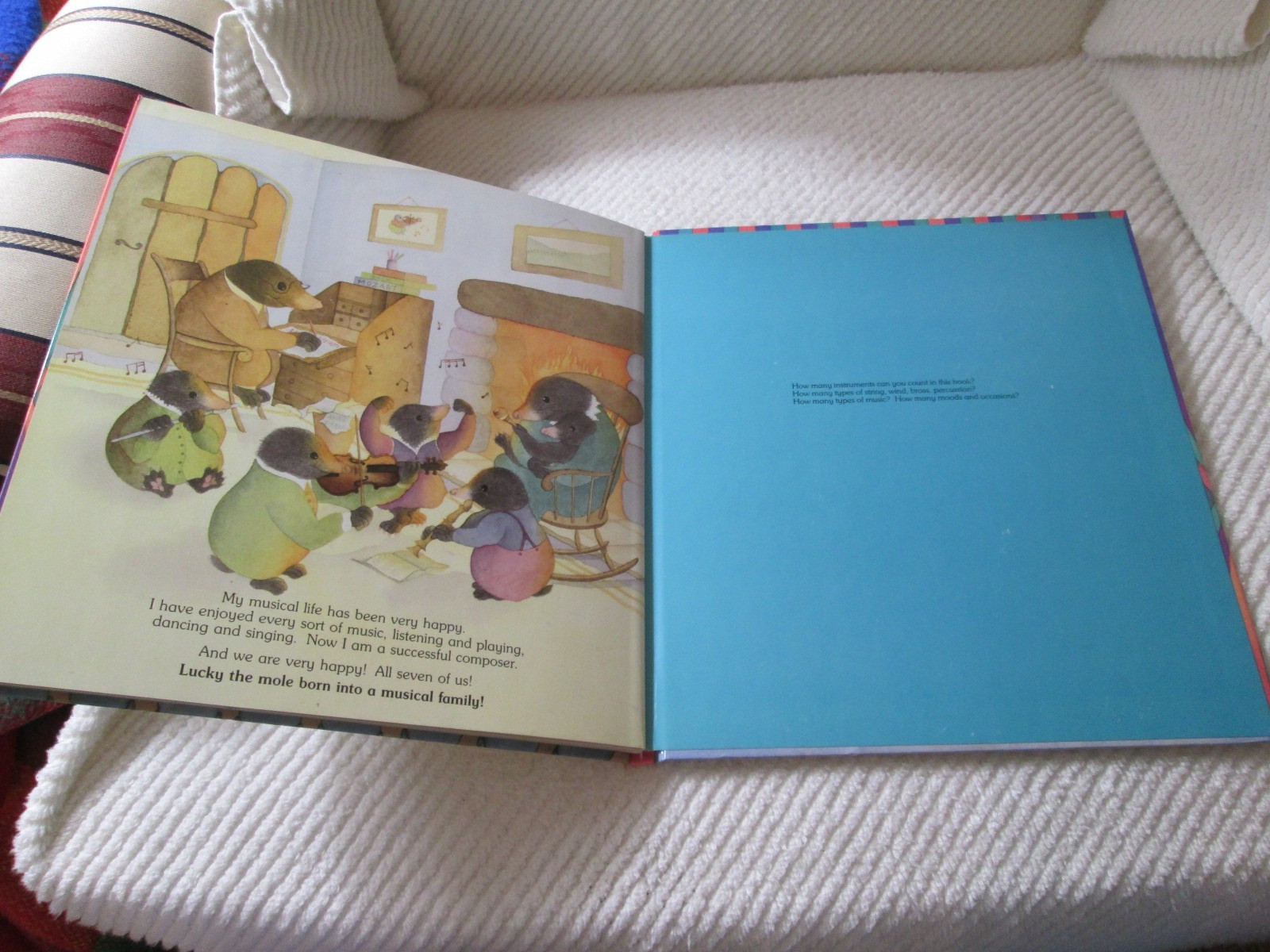 Musical Life of Gustav Mole Illus. Kathryn Meyrick Discovery Toys (Child’s Play)