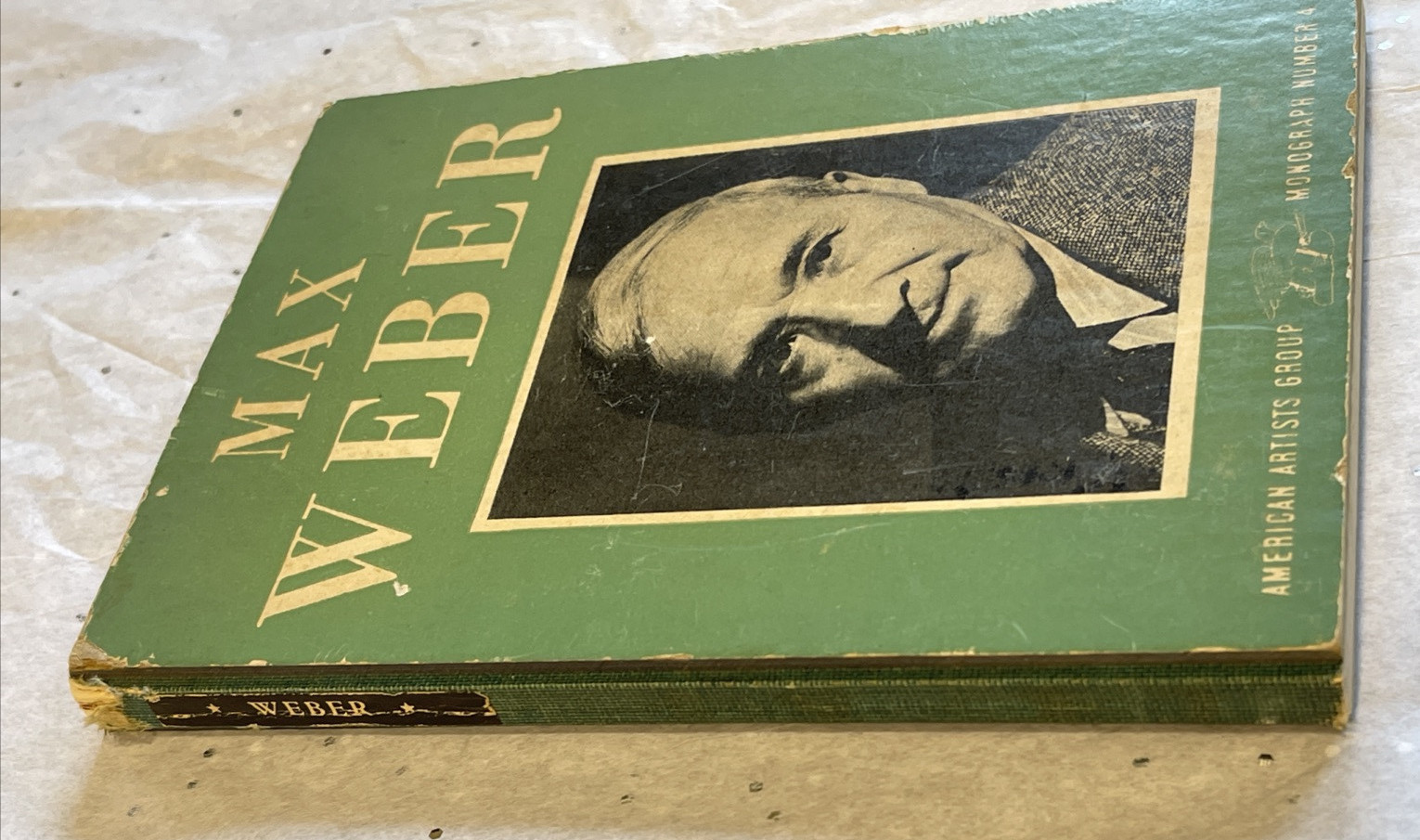 Max Weber American Artist Group Monograph Num 4 1945 Hardcover Post Modernism