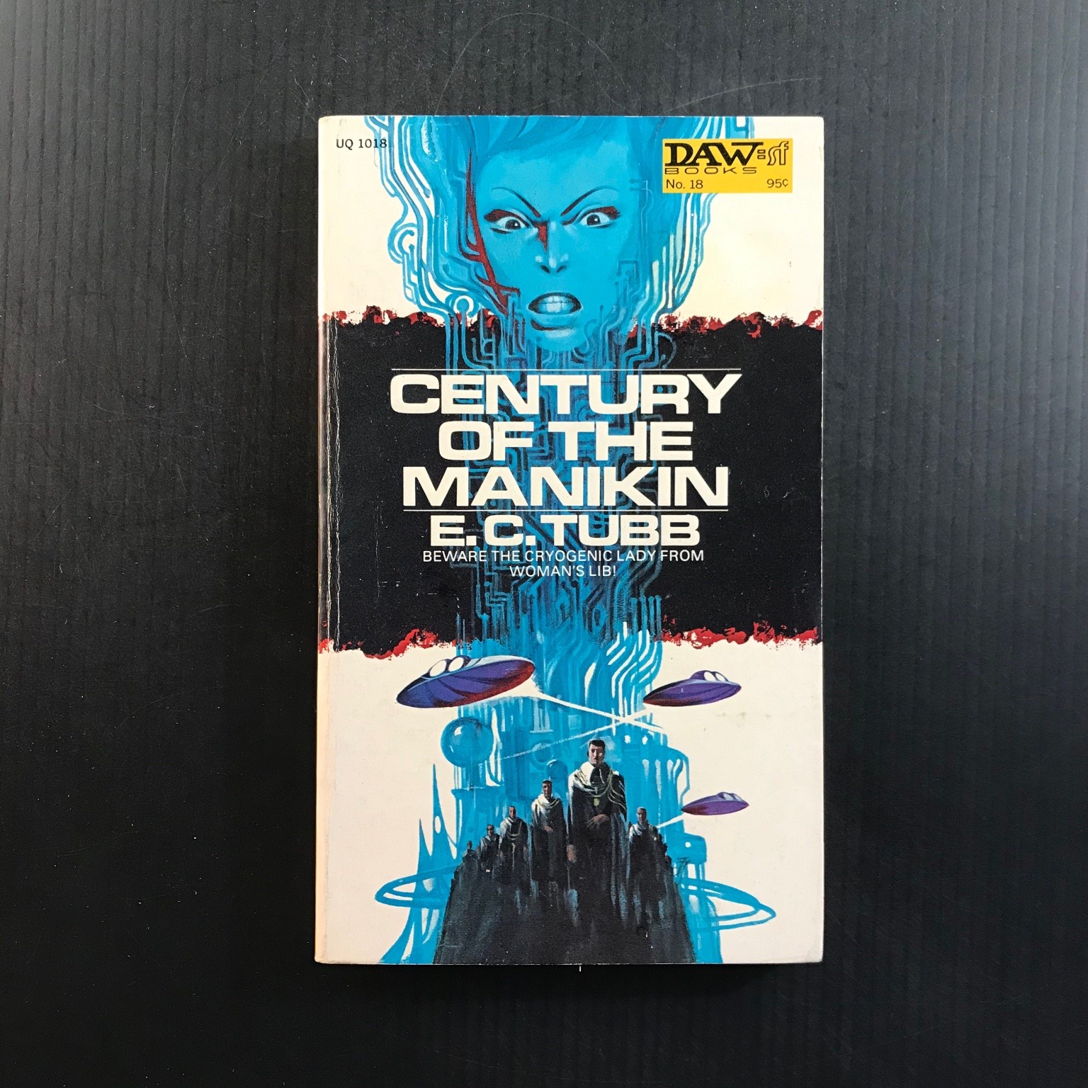Century of the Manikin E.C. Tubb DAW Books Original 1972 Science Fiction Gaughan