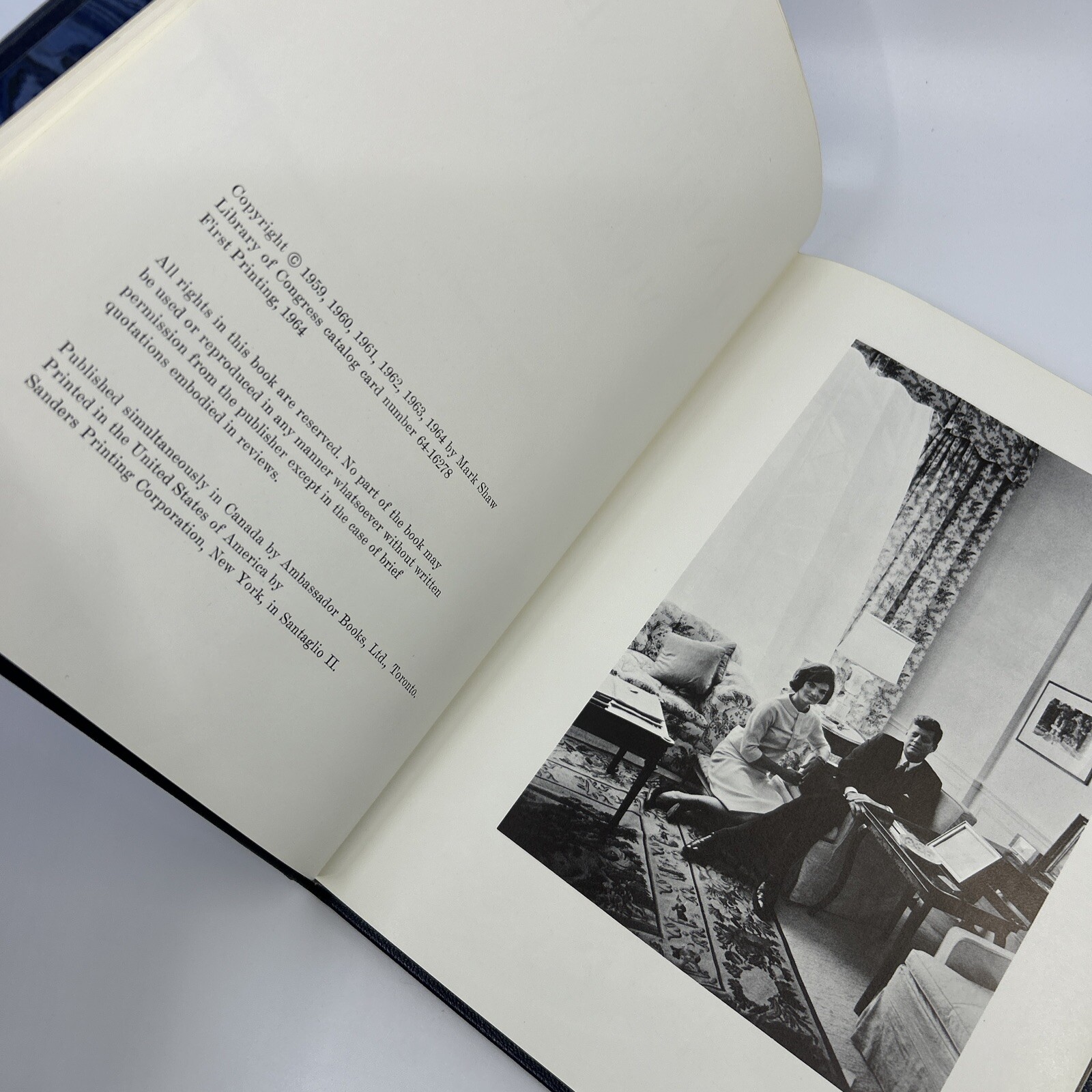 FARRAR STRAUS The John F Kennedys Family Album Mark Shaw SIGNED Limited Photos