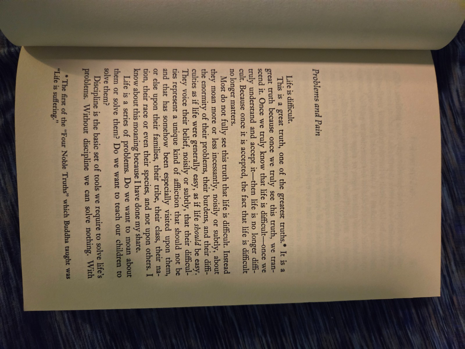 the road less traveled m scott peck