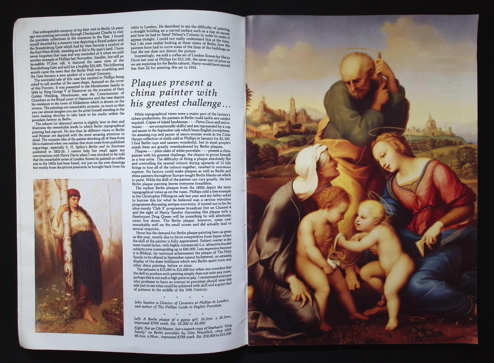 Phillips Auctioneers : Auction Preview Catalogue – September & October 1990