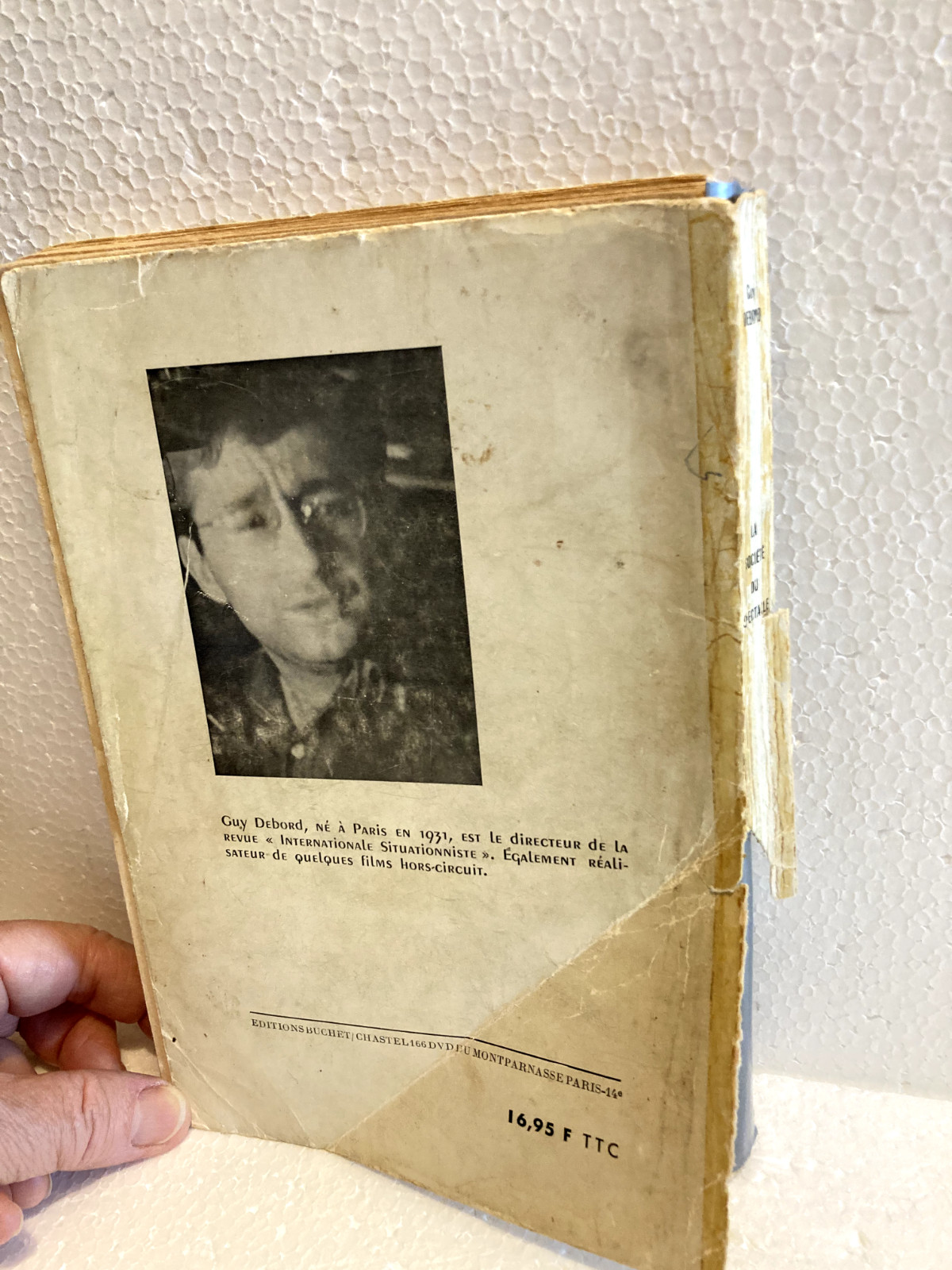 La Société du Spectacle by Guy Debord, 1st edition (Society of the Spectacle)