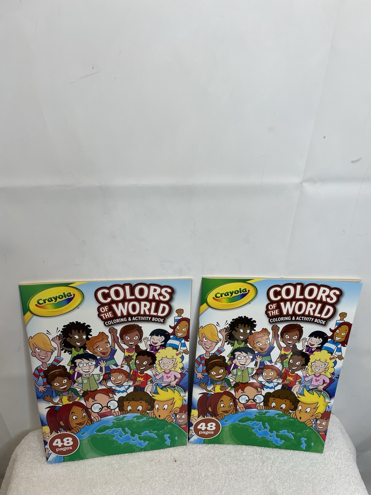 Lot Of 2Crayola Colors of the World Coloring & Activity Book for Kids – 48 pages