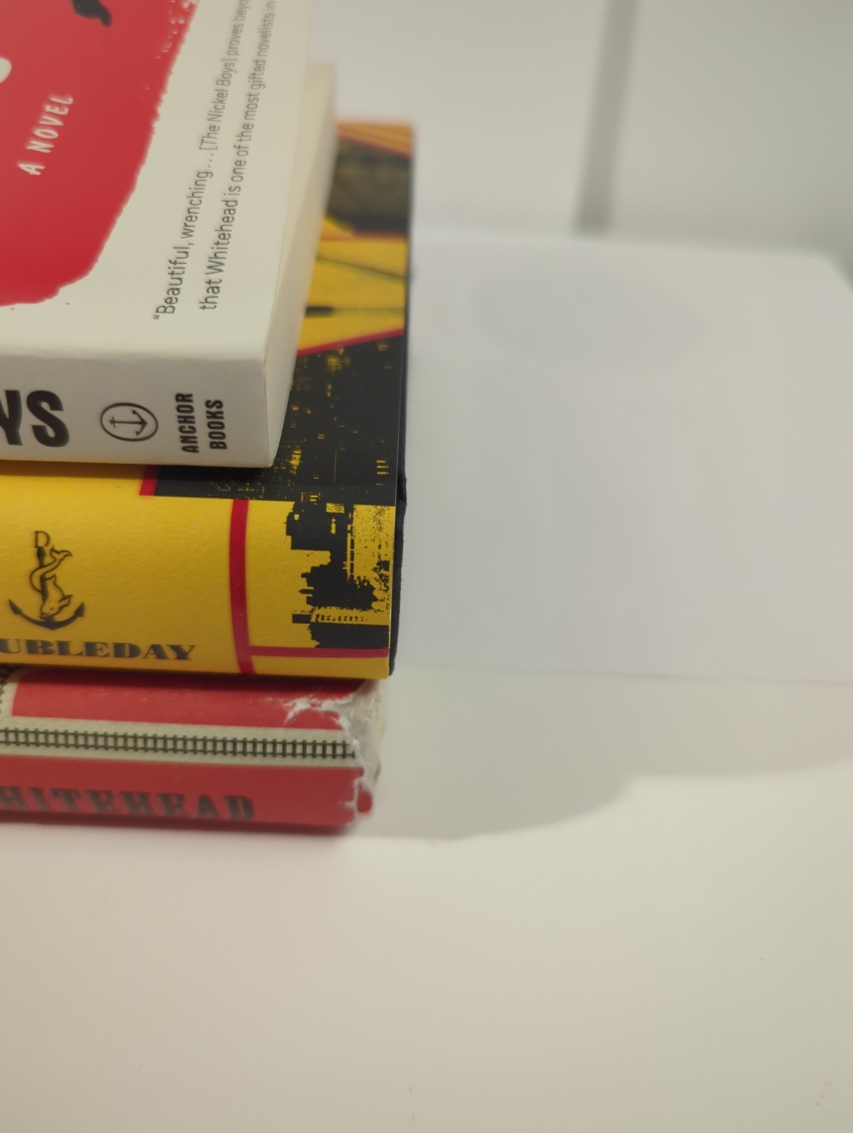 Colson Whitehead 1st Ed (2) Hardcover Books And The Nickel Boys 1st Ed Paperback