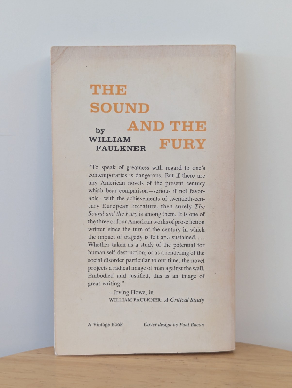William Faulkner Four Books Vintage Paperback Lot 1960s