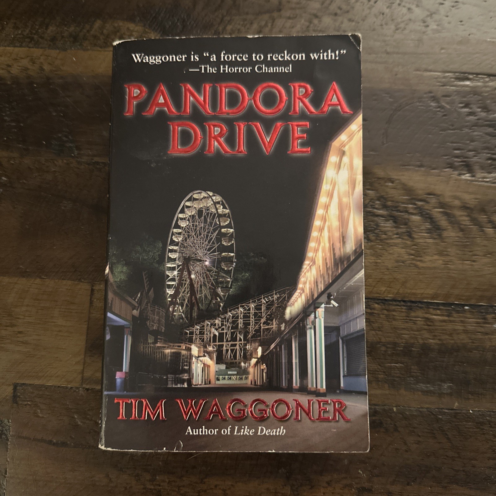 Pandora Drive by Tim Waggoner (2006, Trade Paperback) Used Condition