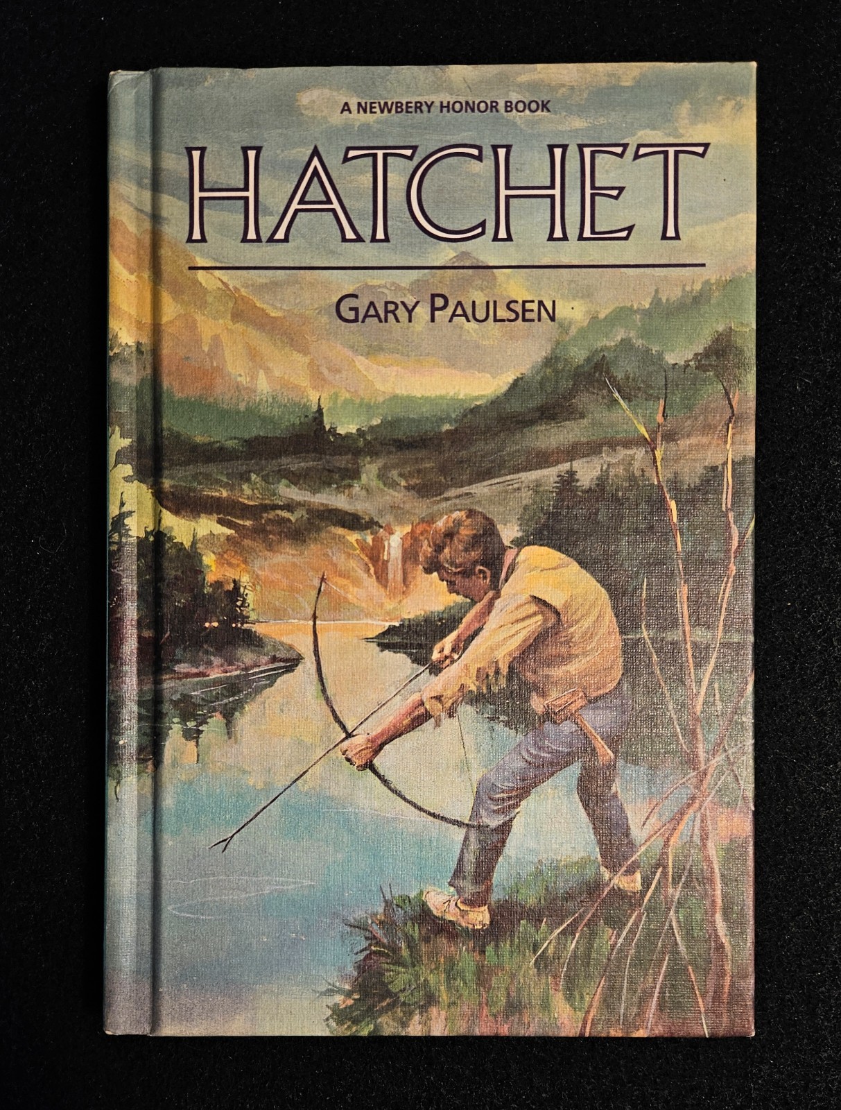 Hatchet Paulsen 1987 Hardcover Vintage Bradbury Press JFB Just For Boys