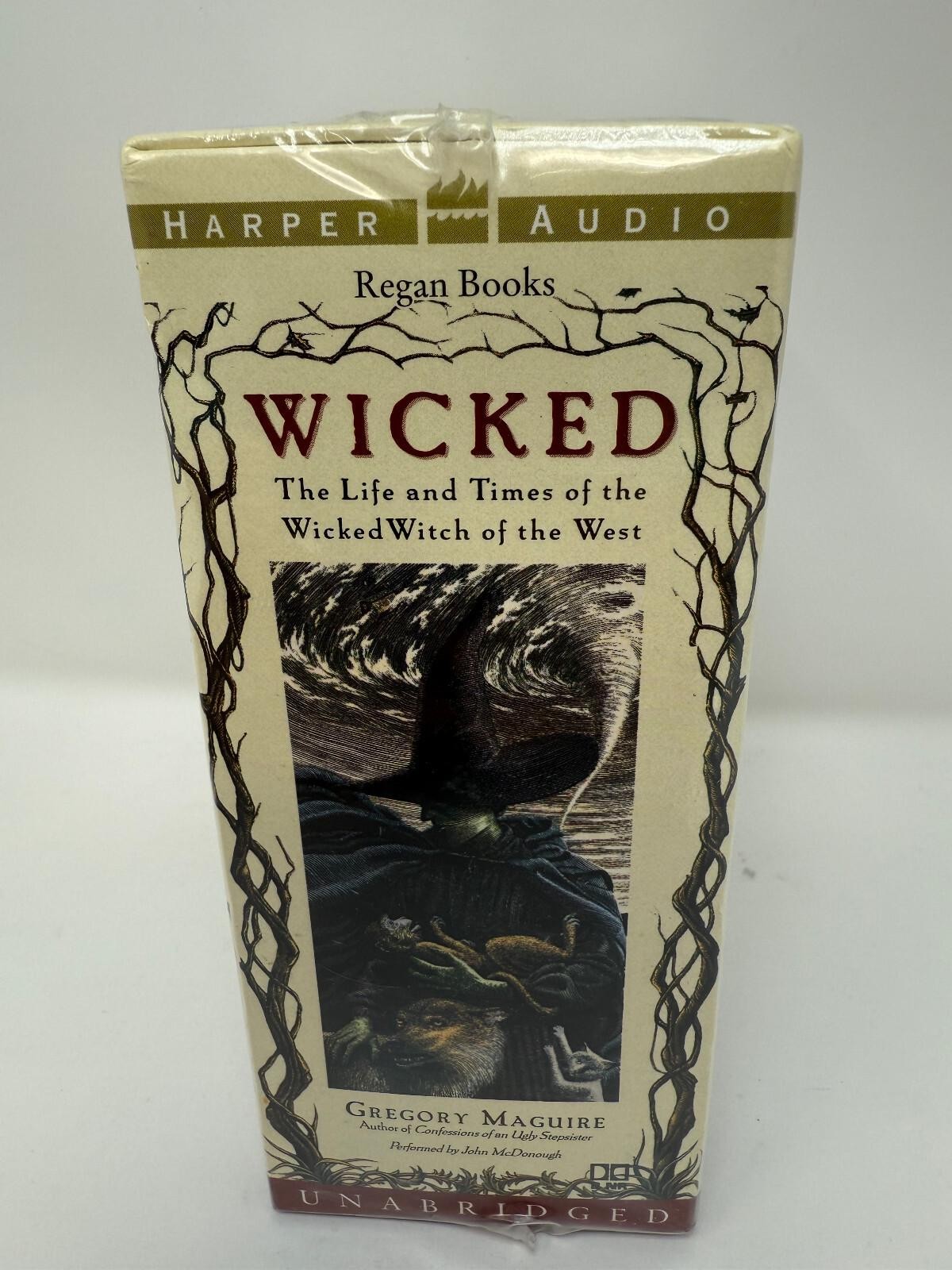 Gregory Maguire The Life And Time Wicked Audio Book 14 Cassette Unabridged