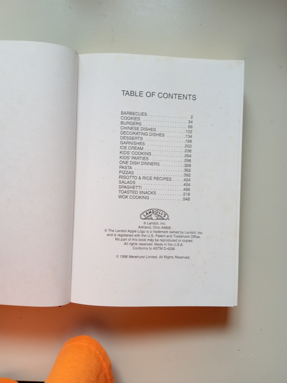 Cooking Made Easy Cookbook by Landolls Padded HC Illustrated 576 Pages