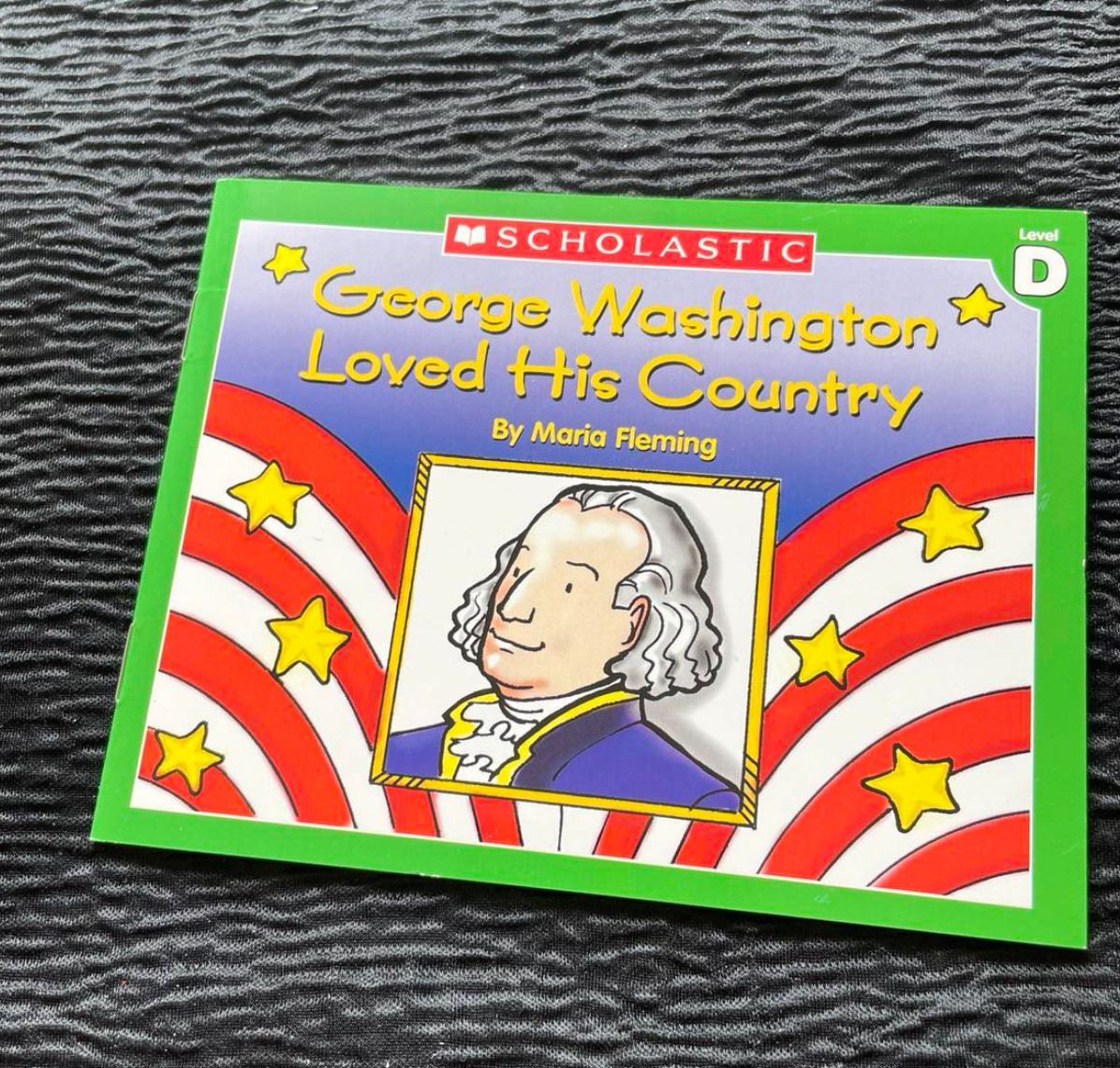 George Washington Paperback Maria Fleming GOOD 2003 Kids Scholastic Level D