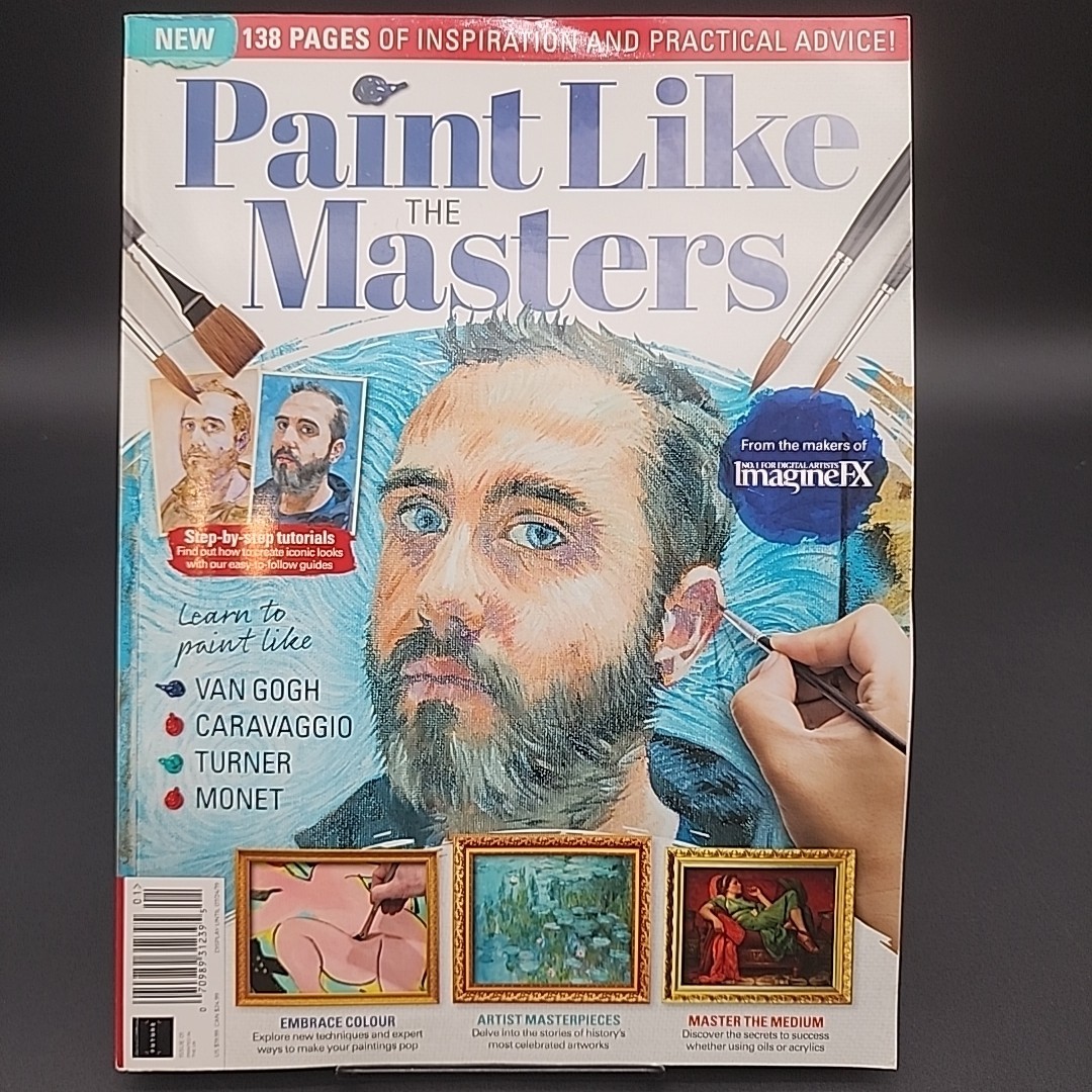 Paint Like The Masters Bookazine Fifth Edition 132 pages of inspiration 2019