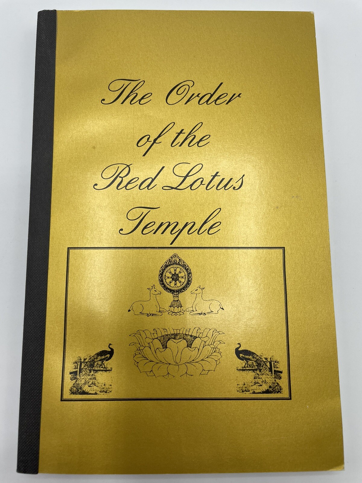 The Order of the Red Lotus The Reflection Stone paperback 194 Pages Rare