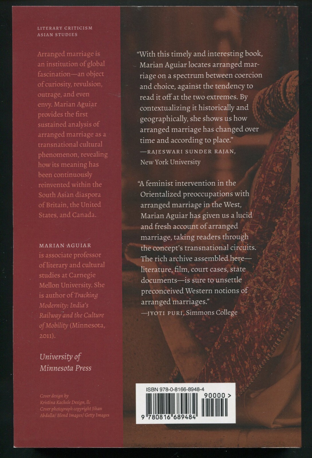 Arranging Marriage Conjugal Agency in the South Asian Diaspora by Marian Aguiar