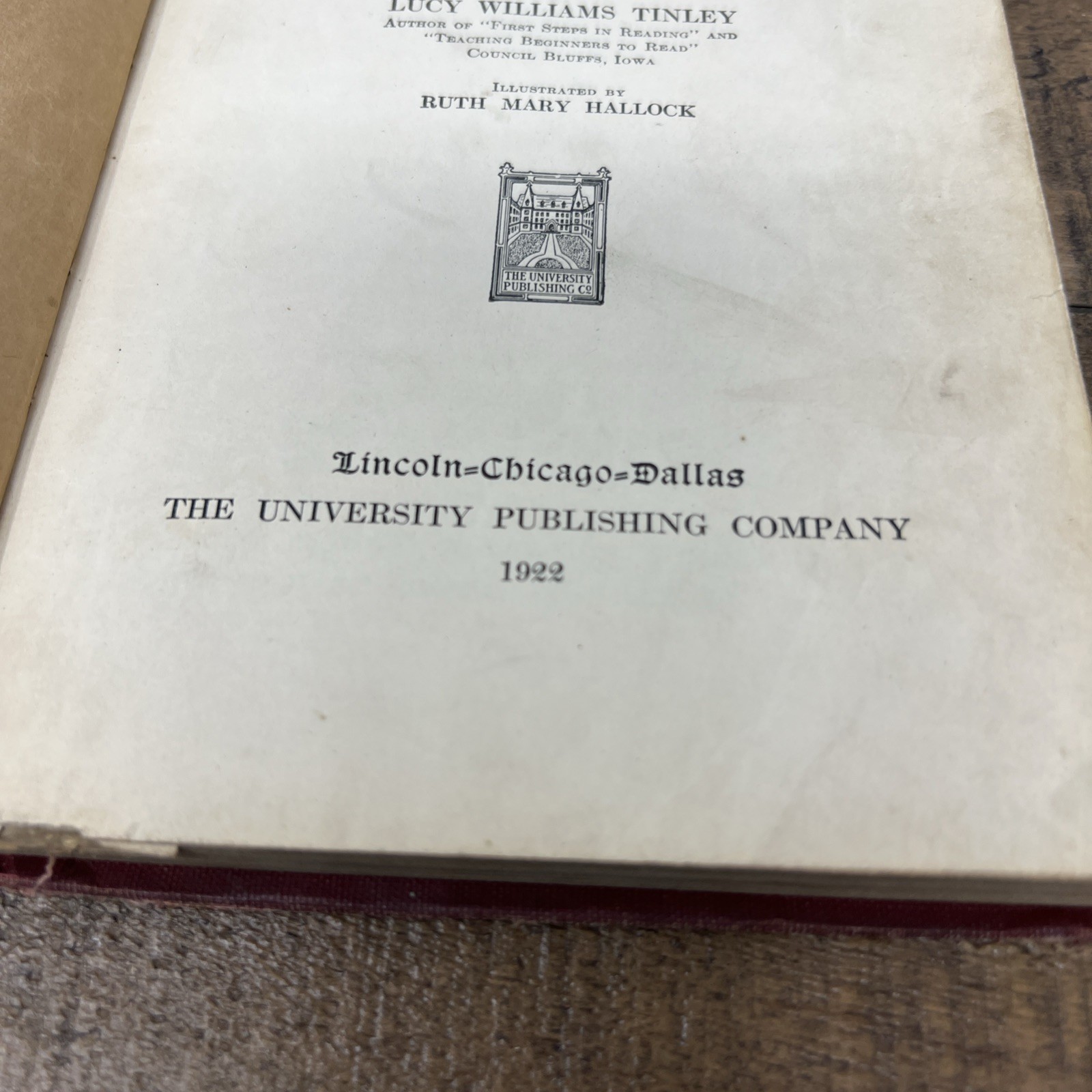 Studies in Reading Searson Martin Primer 1922 Vintage Antique Decor