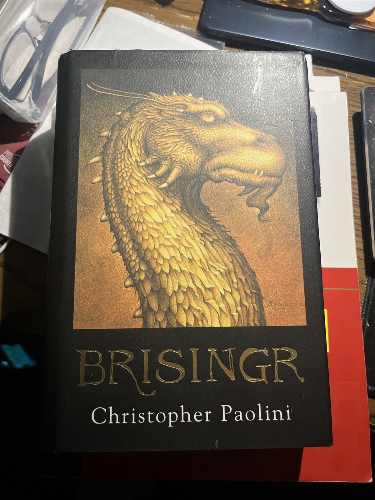 Brisingr By Christopher Paolini First Edition First Printing Dust Jacket