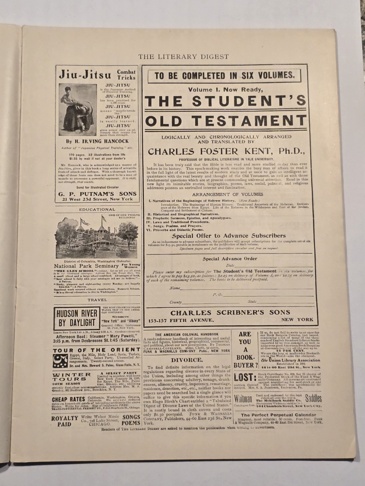1904 NYC SUBWAY OPENING ISSUE Literary Digest Oct 29 Original Antique