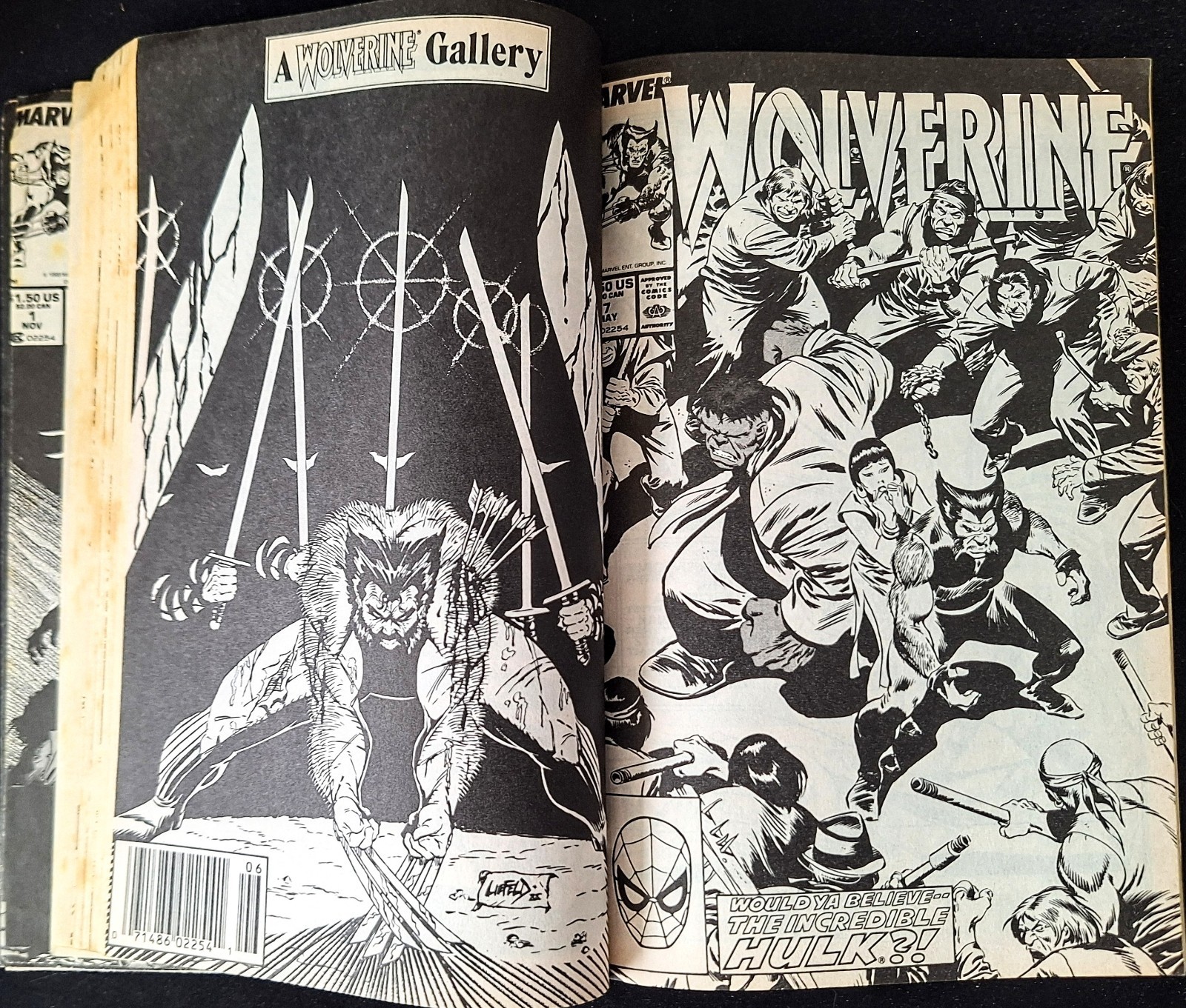 ESSENTIAL WOLVERINE VOLUME 1 TPB LOW GRADE 1ST ED / PRINT 1996 528 PAGES RARE !
